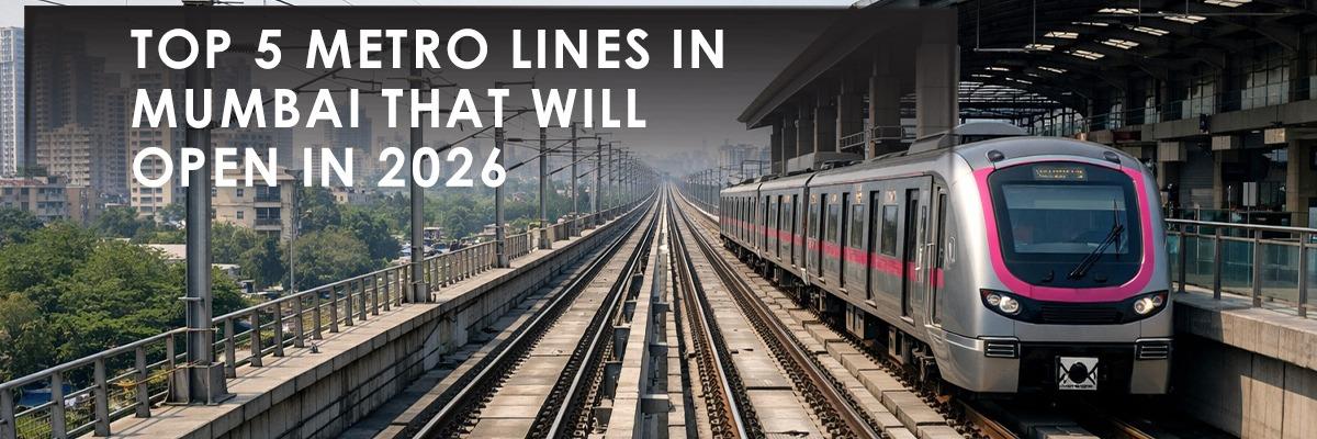 Top 5 Metro Lines in Mumbai Opening in 2026