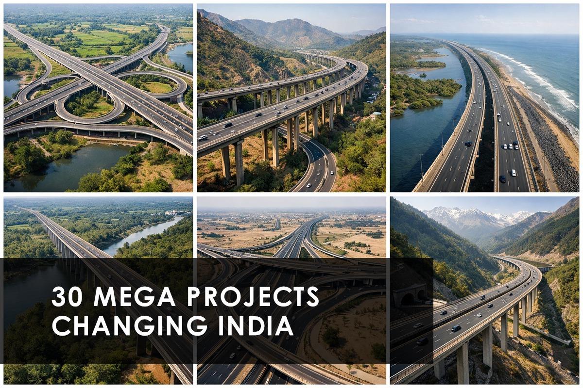 India's Top Mega Infrastructure Projects in 2026: Reshaping Property Markets