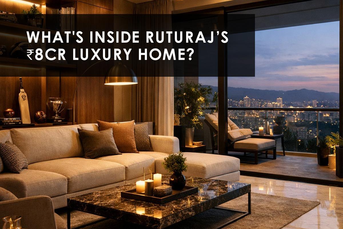 Inside Ruturaj Gaikwad's ₹8 Crore Pune Residence: A Study in Modern Luxury